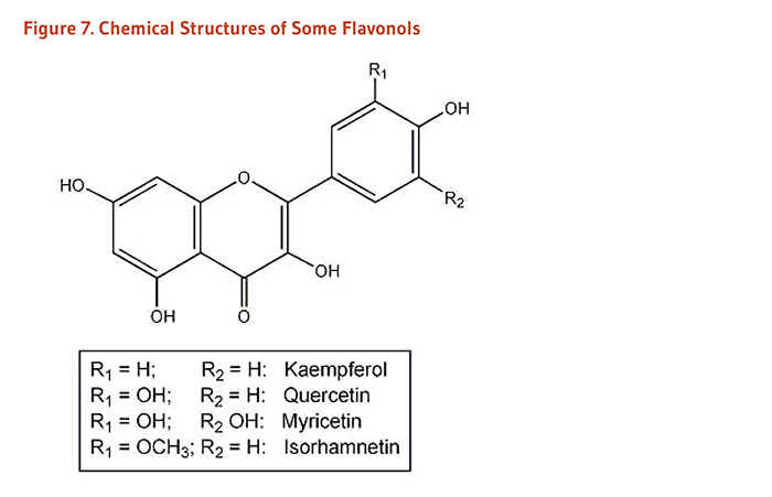 Flavanoid Figure 7. Chemical Structures of Some Flavanols