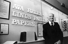 With the Ava Helen-Linus Pauling Papers collection at OSU