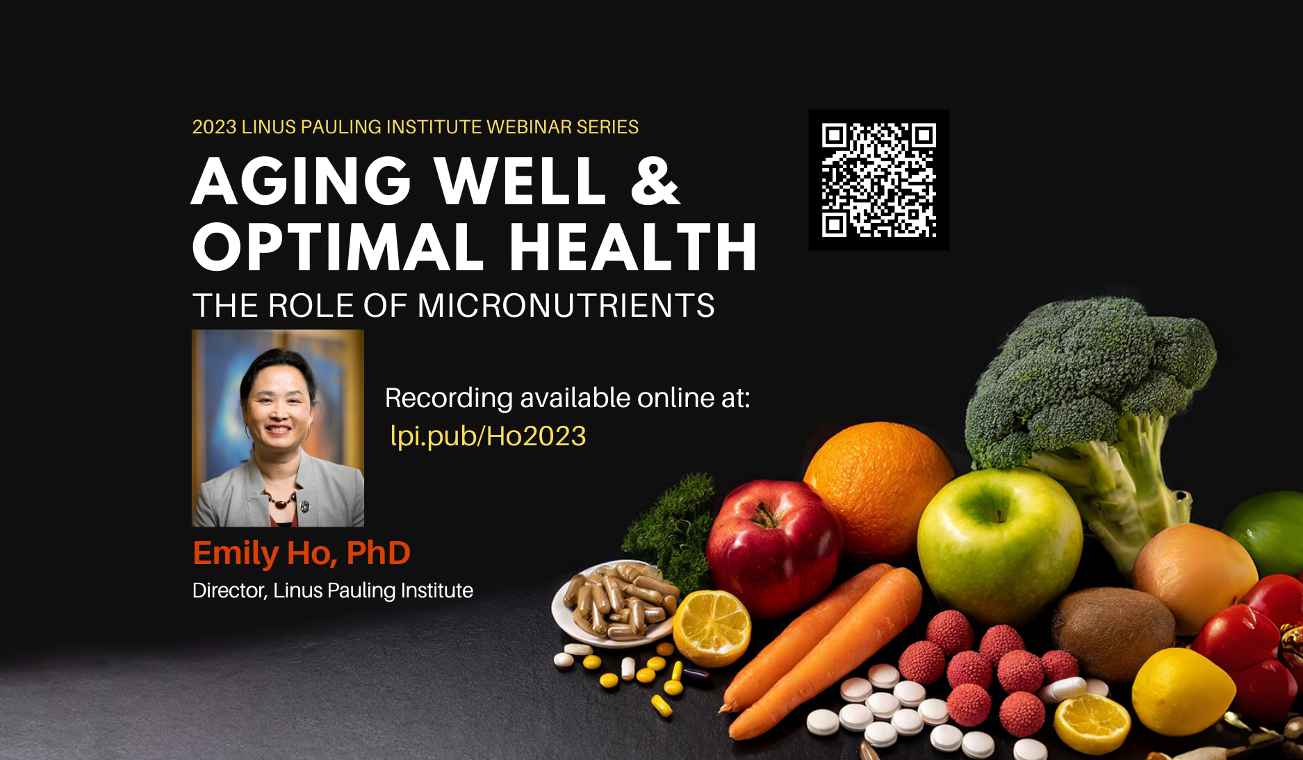 Aging Well Webinar by Emily Ho - Recording Available