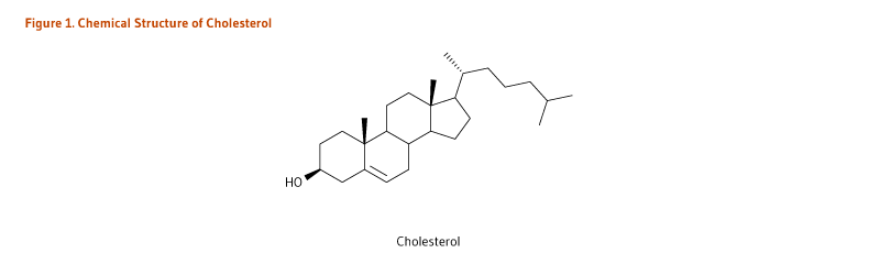 Figure 1. Chemical Structure of Cholesterol.