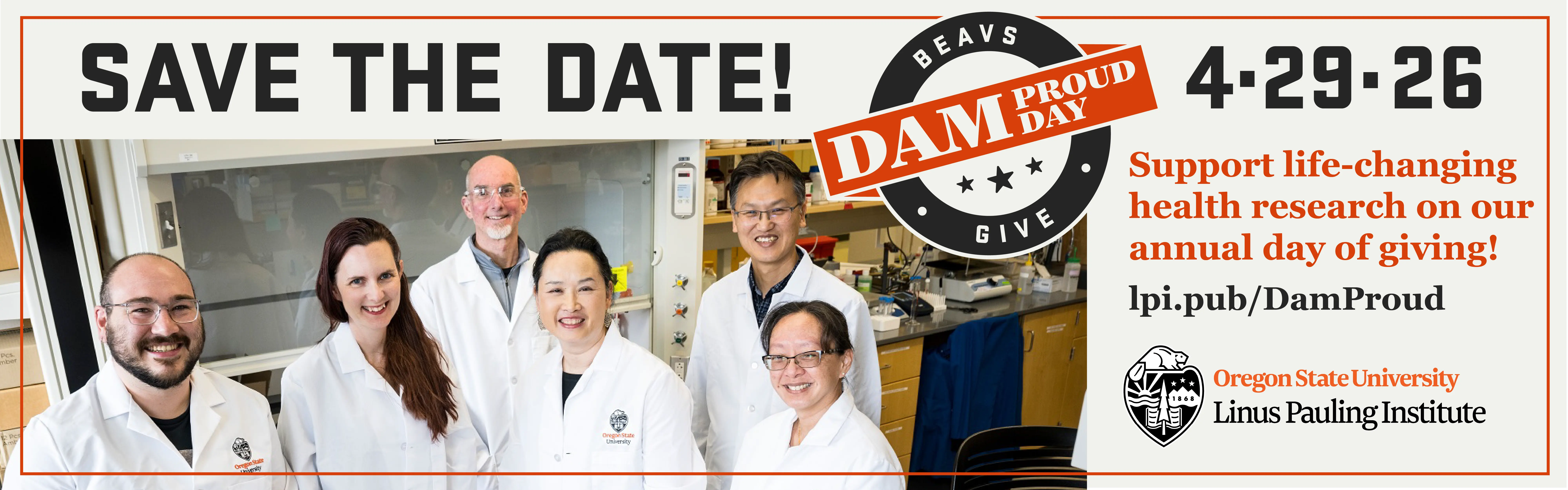 Dam Proud Day 2026 banner ad